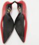 Prada Vintage Pre-owned Leather heels Red Dames - Thumbnail 6