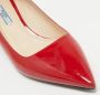 Prada Vintage Pre-owned Leather heels Red Dames - Thumbnail 7