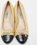 Prada Vintage Pre-owned Leather heels Yellow Dames - Thumbnail 3