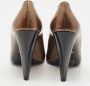 Prada Vintage Pre-owned Leather heels Yellow Dames - Thumbnail 5
