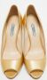 Prada Vintage Pre-owned Leather heels Yellow Dames - Thumbnail 3