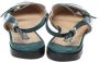 Prada Vintage Pre-owned Leather mules Green Dames - Thumbnail 4