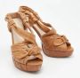 Prada Vintage Pre-owned Leather sandals Beige Dames - Thumbnail 3
