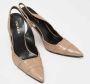 Prada Vintage Pre-owned Leather sandals Beige Dames - Thumbnail 4
