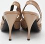 Prada Vintage Pre-owned Leather sandals Beige Dames - Thumbnail 5