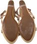 Prada Vintage Pre-owned Leather sandals Beige Dames - Thumbnail 6