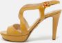 Prada Vintage Pre-owned Leather sandals Beige Dames - Thumbnail 2