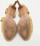 Prada Vintage Pre-owned Leather sandals Beige Dames - Thumbnail 6