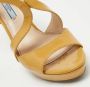 Prada Vintage Pre-owned Leather sandals Beige Dames - Thumbnail 8