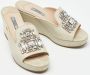 Prada Vintage Pre-owned Leather sandals Beige Dames - Thumbnail 4