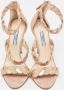 Prada Vintage Pre-owned Leather sandals Beige Dames - Thumbnail 3