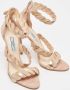 Prada Vintage Pre-owned Leather sandals Beige Dames - Thumbnail 4