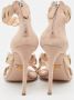 Prada Vintage Pre-owned Leather sandals Beige Dames - Thumbnail 5