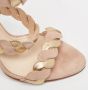 Prada Vintage Pre-owned Leather sandals Beige Dames - Thumbnail 7