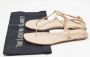 Prada Vintage Pre-owned Leather sandals Beige Dames - Thumbnail 9
