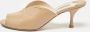 Prada Vintage Pre-owned Leather sandals Beige Dames - Thumbnail 2