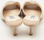 Prada Vintage Pre-owned Leather sandals Beige Dames - Thumbnail 5