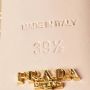Prada Vintage Pre-owned Leather sandals Beige Dames - Thumbnail 7