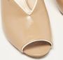 Prada Vintage Pre-owned Leather sandals Beige Dames - Thumbnail 8