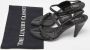 Prada Vintage Pre-owned Leather sandals Black Dames - Thumbnail 9