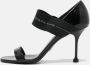 Prada Vintage Pre-owned Leather sandals Black Dames - Thumbnail 2