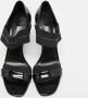 Prada Vintage Pre-owned Leather sandals Black Dames - Thumbnail 3