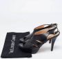 Prada Vintage Pre-owned Leather sandals Black Dames - Thumbnail 9