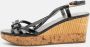 Prada Vintage Pre-owned Leather sandals Black Dames - Thumbnail 2