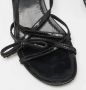 Prada Vintage Pre-owned Leather sandals Black Dames - Thumbnail 8