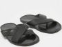 Prada Vintage Pre-owned Leather sandals Black Dames - Thumbnail 3