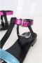 Prada Vintage Pre-owned Leather sandals Black Dames - Thumbnail 4