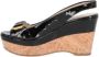 Prada Vintage Pre-owned Leather sandals Black Dames - Thumbnail 2