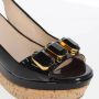 Prada Vintage Pre-owned Leather sandals Black Dames - Thumbnail 7