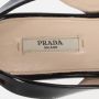 Prada Vintage Pre-owned Leather sandals Black Dames - Thumbnail 8