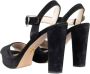 Prada Vintage Pre-owned Leather sandals Black Dames - Thumbnail 2