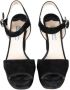 Prada Vintage Pre-owned Leather sandals Black Dames - Thumbnail 3