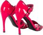 Prada Vintage Pre-owned Leather sandals Black Dames - Thumbnail 4