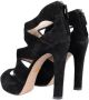 Prada Vintage Pre-owned Leather sandals Black Dames - Thumbnail 2