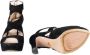 Prada Vintage Pre-owned Leather sandals Black Dames - Thumbnail 7
