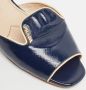 Prada Vintage Pre-owned Leather sandals Blue Dames - Thumbnail 7