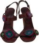 Prada Vintage Pre-owned Leather sandals Brown Dames - Thumbnail 2