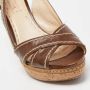 Prada Vintage Pre-owned Leather sandals Brown Dames - Thumbnail 9