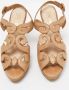 Prada Vintage Pre-owned Leather sandals Brown Dames - Thumbnail 3