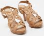 Prada Vintage Pre-owned Leather sandals Brown Dames - Thumbnail 4
