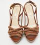 Prada Vintage Pre-owned Leather sandals Brown Dames - Thumbnail 3