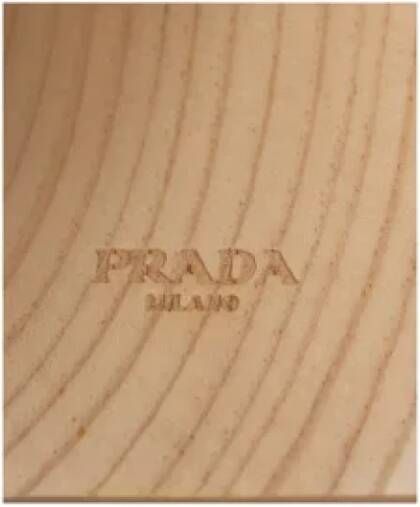 Prada Vintage Pre-owned Leather sandals Brown Dames