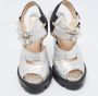 Prada Vintage Pre-owned Leather sandals Gray Dames - Thumbnail 3