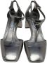 Prada Vintage Pre-owned Leather sandals Gray Dames - Thumbnail 2