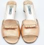 Prada Vintage Pre-owned Leather sandals Gray Dames - Thumbnail 3