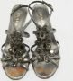 Prada Vintage Pre-owned Leather sandals Gray Dames - Thumbnail 3